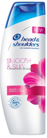 Head  Shoulder Smooth  Silky Shampoo - 340ml